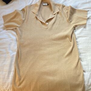 Tuckernuck camel polo dress - sz M